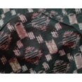 thumbnail image 4 of oneOone Silk Tabby Fabric Geometric Kasuri Printed Craft Fabric BTY 42 Inch Wide, 4 of 4