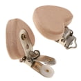thumbnail image 4 of 10pcs Beech Wooden Holders Teething Toys Chain Accessory Heart, 4 of 8