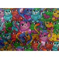 thumbnail image 4 of oneOone Cotton Cambric Multicolor Fabric Cat Sewing Craft Projects Fabric Prints By Yard 42 Inch Wide, 4 of 4