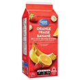 thumbnail image 2 of Great Value Mélange de Jus Orange Fraise Banane, 2 of 3