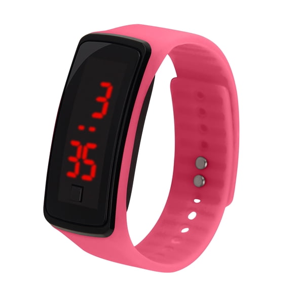 HOARBOEG Watch for Kids Children'S Watch Led Electronic Watch Silicone Bracelet Watch Sports Watch