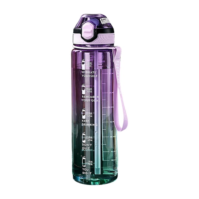 Glass&BottleExtra Large Capacity Sports Water Bottle for Gym Workout Travel and Daily Use Hydration on the Move Durable Leak Proof Design