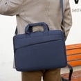 thumbnail image 2 of Laptop Shoulder Bag 15.6 Inch Compatible With Laptop Or Tablet Water Repellent Fabric For Business School Travel, 2 of 7