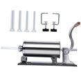thumbnail image 2 of Luzkey Commercial Sausage Stuffer Stainless Steel Meat Grinder for Hot Dogs Kitchen, 2 of 8