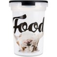 thumbnail image 1 of Plastic Pet Food Bin 12.5"X9.75"X13.38"-Bulldog, 1 of 1