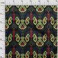 thumbnail image 2 of oneOone Georgette Viscose Fabric Swirl & Paisley Ikat Printed Craft Fabric BTY 42 Inch Wide, 2 of 4