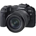 thumbnail image 1 of Canon EOS RP Appareil Photo Plein Cadre Sans Miroir à Objectif Interchangeable + Objectif RF24-105mm F4-7.1 is STM Kit d'Objectif - Compact et Léger pour Voyager et Vloguer, Noir (3380C132), 1 of 5