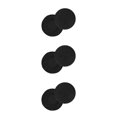 thumbnail image 1 of QualitChoice 2X Stool Cover Bar Supplies Dustproof Chair Covers Handily Install Party Accessories Multicolored Extendable Gear Black L 3PCS, 1 of 6