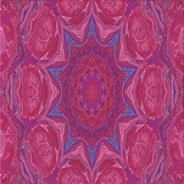 Ahgly Company Tapis d'Intérieur Lavable en Machine Carré Transitionnel Rose Néon, 5 Pieds Carré