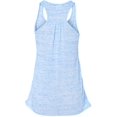 thumbnail image 3 of Bella Ladies Flowy Racerback Tank, XS, Blue Marble, 3 of 5