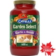 thumbnail image 1 of Catelli Garden Select Garlic & Onion Pasta Sauce, 600 mL, 1 of 16