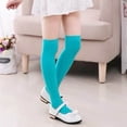 thumbnail image 2 of Children's Solid Color Stockings, Dance Socks, Calf Socks, Over The Knee Socks, Children's Mid-Leg Socks, 2 of 4
