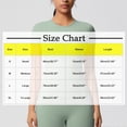 thumbnail image 3 of Yuyuzo Womens Workout Tops Short Sleeve Yoga Running Cropped Basic Tees Crewneck Athletic Tight T Shirts, 3 of 6