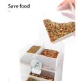 thumbnail image 3 of Bird Transparent Bird Feeder Automatic Pets Seed Feeder Food Container Bird Cage Accessories, 3 of 8