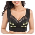 thumbnail image 2 of Timegard Lace Bras for Women Wireless Back Smoothing Full Coverage Breathable Comfort Seamless Bras, 2 of 7