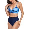 thumbnail image 4 of Split Bikini, Polyester Elastic Bikini Bathing Suit  For Beach, 4 of 7