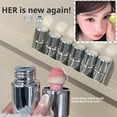 thumbnail image 3 of HERORANGE Liquid Blush Cheek Natural Contouring Brightening Pink Liquid Blush With Brush Facial, 3 of 8