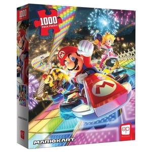 USAopoly Mario Kart Route de la rivière 1000 Puzzle de pièce