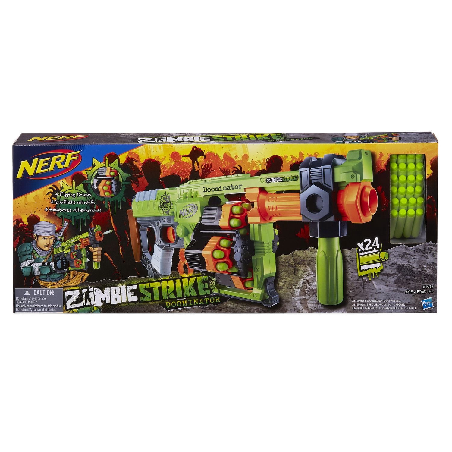 Nerf Zombie Strike Doominator Blaster - Walmart.ca
