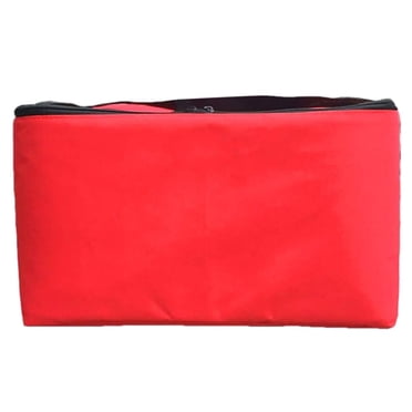 WIFKLSIIPG Pizza Bag Extra Large Thermal Insulation Winter Meal Delivery Free Red Pizza(Red)