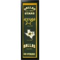thumbnail image 1 of Encore Select 109-70 Dallas Stars Logo History Felt Banner - 14 x 37 in., 1 of 1