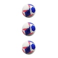thumbnail image 3 of VONKY Teamwork Meets Fun Portable Soccer Ball For Competitive Play Durable PVC Football Goal Soccer Balls Ball Soccer blue No.5 3Set, 3 of 6