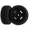 thumbnail image 3 of ZheElen Plastic Wear-resistant Wheel Rims Tyre For 1/24 SCX24 RC Car Part RC Car Accessories Replacement Parts RC Upgrade Part Black, 3 of 6