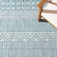 thumbnail image 5 of SAFAVIEH Courtyard Altan Tapis Intérieur/Extérieur à Chevrons, 5 of 5