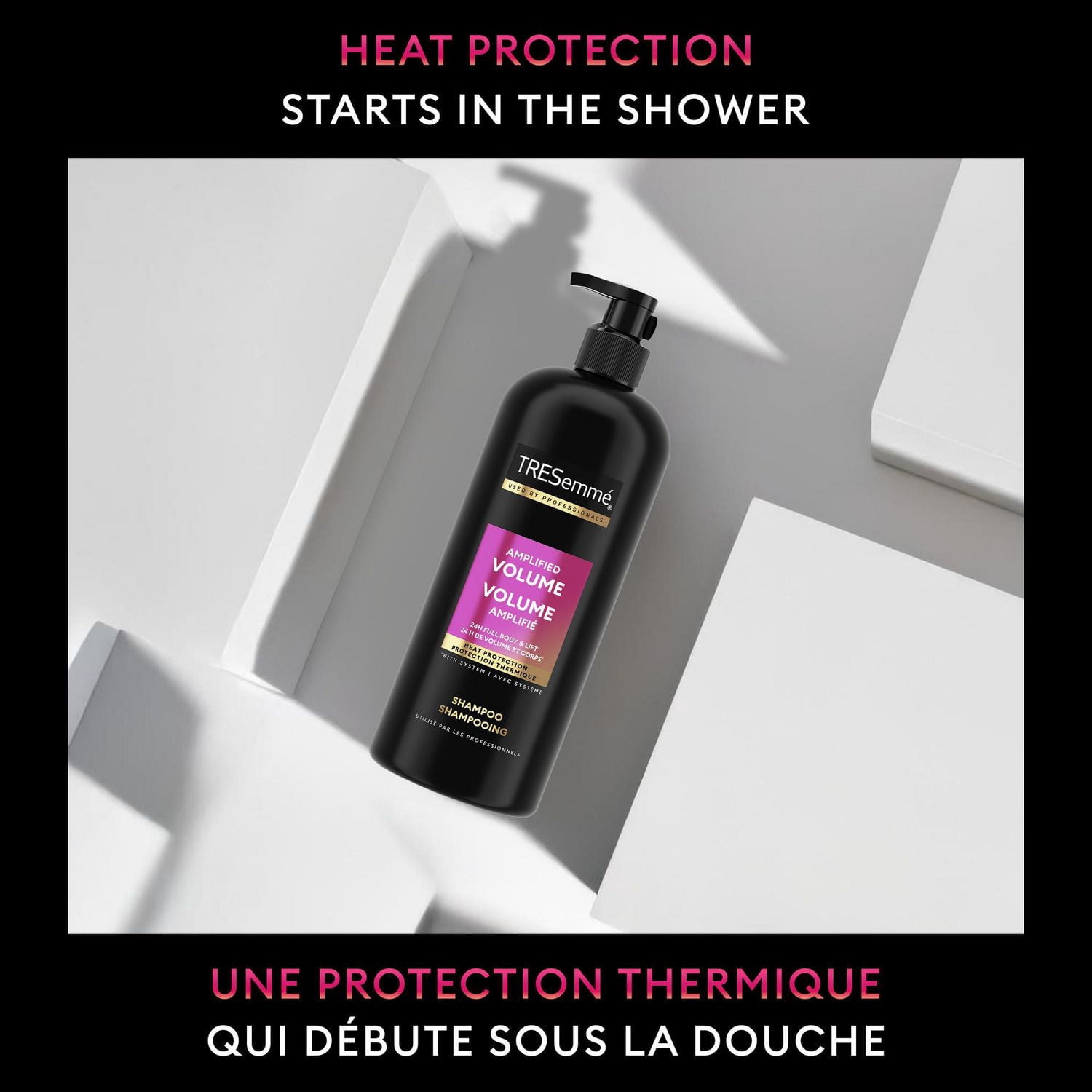 TRESemmé Shampooing Volume Amplifié 24 H de Volume et Corps, 828 ml
