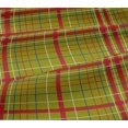 thumbnail image 5 of oneOone Viscose Jersey Fabric Madras Check Print Fabric BTY 60 Inch Wide, 5 of 5