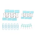 thumbnail image 2 of Office Clips Kit, Office Supplies Paper Clips Beautiful Decoration Rust Proof  For Office For Sketching Light Blue, 2 of 8