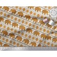 thumbnail image 2 of Soimoi Velvet Fabric Aztec & Tribal Elephant Ethnic Print Sewing Fabric Yard 58 Inch Wide, 2 of 3