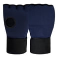 thumbnail image 1 of Siruishop Gel Boxing Hand Wraps Inner Gloves Half Finger Gloves for Sanda Exercise MMA Navy, 1 of 8