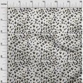 thumbnail image 2 of oneOone Silk Tabby Fabric Leopard Animal Skin Printed Fabric 1 Yard 42 Inch Wide, 2 of 4
