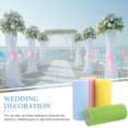 thumbnail image 2 of 4 Rolls of Wedding Dress Tulle Multi-function Tulle Ribbons Tulle Fabrics Gift Tulle Rolls, 2 of 9
