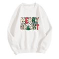 thumbnail image 4 of Pisexur Sweat-Shirt de Noël Décontracté à Manches Longues Col Rond pour Femmes, Chandail Ample et Confortable, Imprimé Mode Festival Automne, 4 of 4