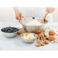 thumbnail image 3 of JoyJolt Stainless Steel Mixing Bowls - Silver, 3 of 6