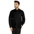 thumbnail image 1 of Bestman Long Sleeve Cotton Flex Shirt For Mens Button Downt W/ Patch Pocket Office Wear, 1 of 7