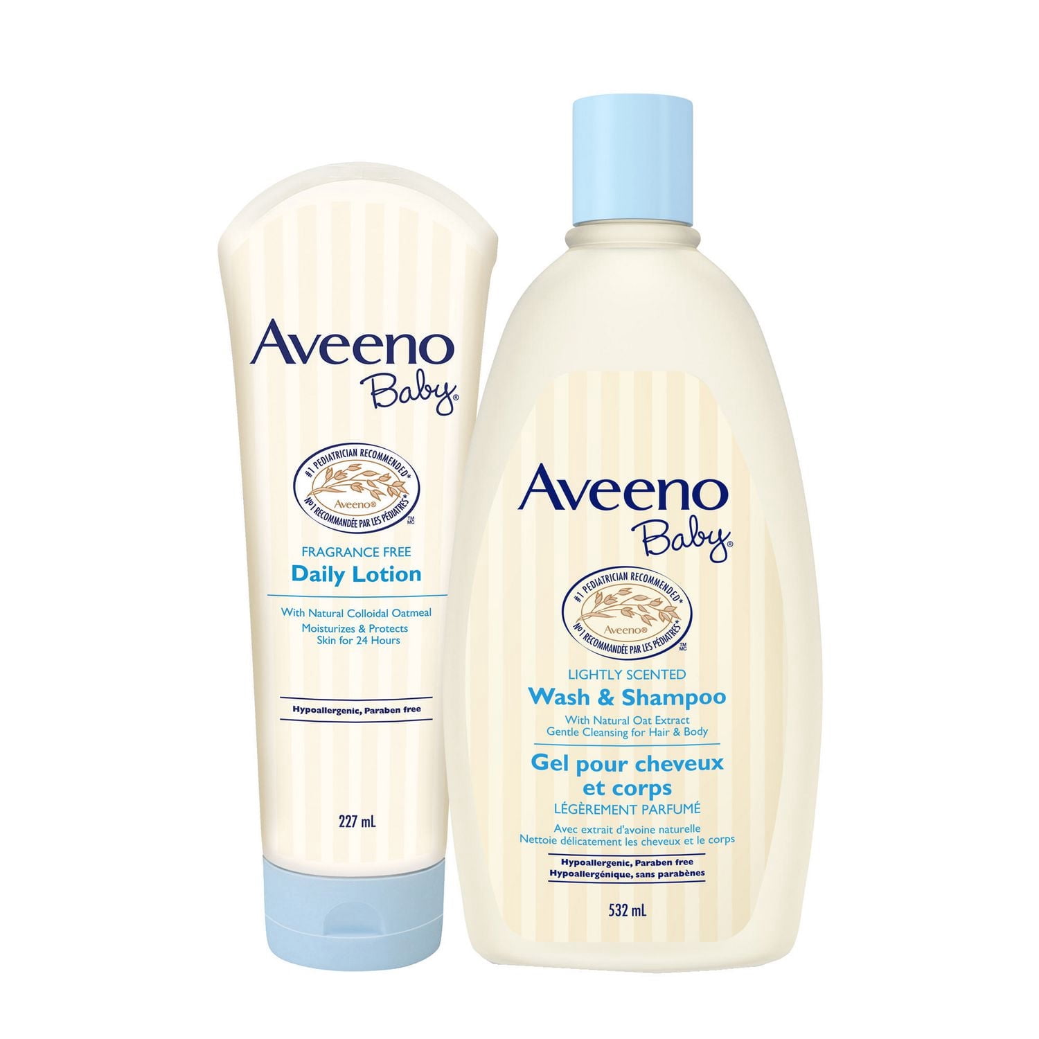 Aveeno Baby Wash & Shampoo, plus Free Aveeno Lotion