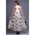 thumbnail image 4 of Bimba Jupes Maxi Imprimées Femmes Style Bohème Gitane Longue Jupe en Coton, 4 of 5