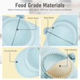 thumbnail image 3 of 5Pcs Dumpling Maker  Empanadas Press Mold Set With Ring Cutter and Stuffing Spoon Dumpling Maker Set Professional Kitchen Gadget for Empanada  Pierogi  Pastelitos  Calzone, 3 of 10