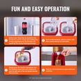 thumbnail image 4 of VEVOR Slushy Machine for Home Margarita Slush Maker 32oz Smoothie Frozen Drink Maker, 4 of 9