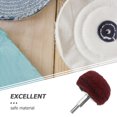 thumbnail image 2 of SHISUYAN 2pcs Buffing Wheels For Drill Angle Grinder Attachment Wheel Scouring Pads Power Scrubber Cleaning Kit, 2 of 9