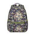 thumbnail image 1 of Abstract Paisley Art School Backpack Durable Students Backpack with Boho Vintage Floral Pattern and Elegant Ethnic Design, 1 of 6