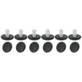 thumbnail image 1 of Unique Bargains M8 x 10 x 25mm Pieds Protecteur de Sol Réglable pour Pied de Meuble Table 12 Pcs, 1 of 7