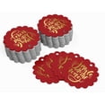 thumbnail image 3 of Inkdotpot Pack Of 100 Real Gold Foil Paper Tags Jingle All The Way Christmas Favor Hang Tags, 3 of 6