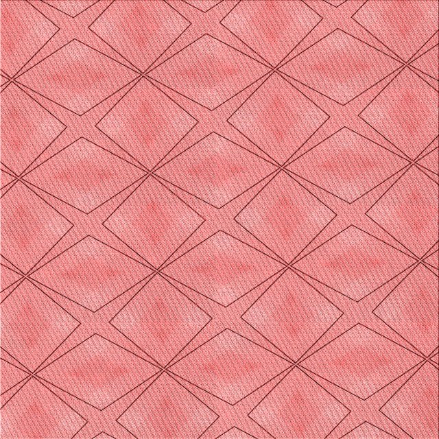 Ahgly Company Tapis d'Intérieur Lavables en Machine, Carrés de Transition, Rose Corail Clair, 7' Carré