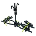 thumbnail image 5 of Swagman Bike Rack 64678 Current; 1-1/4 Inch And 2 Inch Receiver Hitch Mount; Holds 2 Bikes; 60 Pound Weight Capacity Per Bike; Bike Wheel Strap To Wheel Trays; With Lock; Foldable; Black, 5 of 5