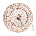 thumbnail image 2 of Elegant Designs Elipse 10 Inch Crystal Ball Sequin Table Lamp, 2 of 8