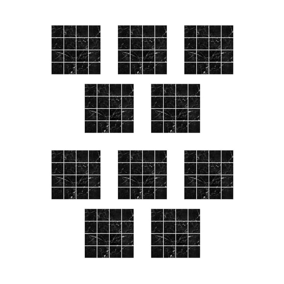 XZNGL Wall Stickers Self Adhesive Wall Tiles 10Pc 3D Crystal Tile Stickers Diy Waterproof Self-Adhesive Wall Stickers